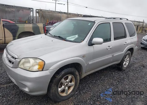 2005 Mazda Tribute S из США, поврежденный, VIN 4F2CZ04145KM22869